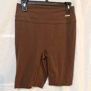 💗 Gymshark x Whitney Simmons Brown Bike Shorts | XL | Sculpt Fit